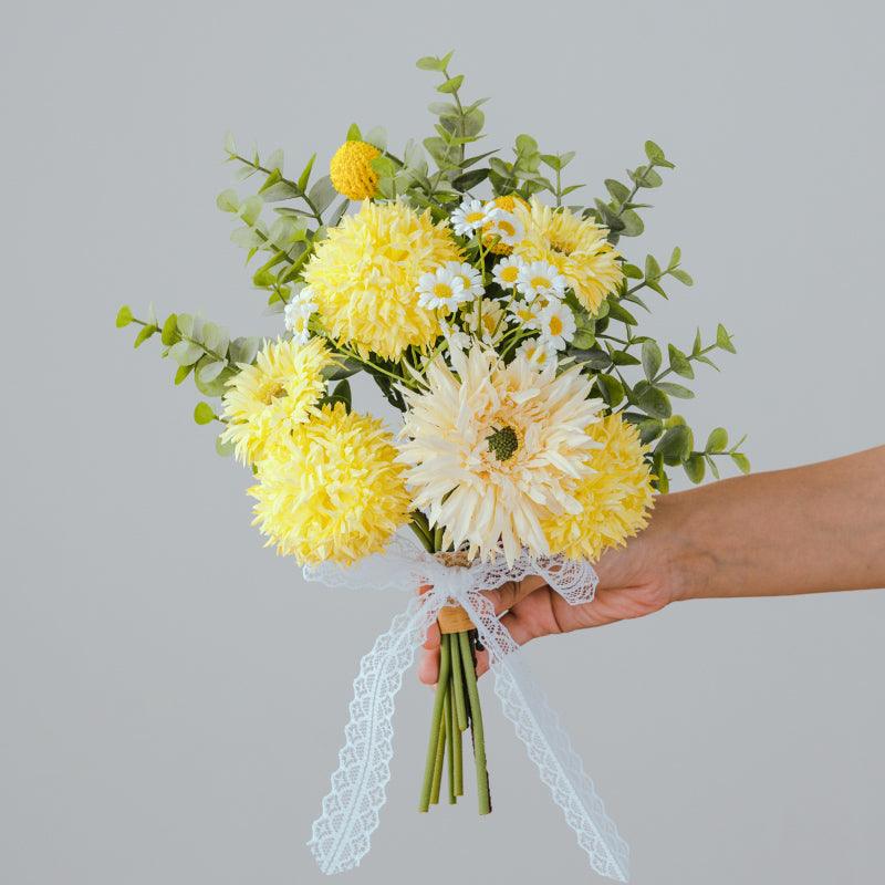 Simulation flowers wedding hand bouquet decoration wedding bouquet